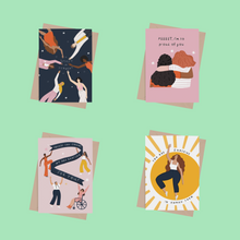 Load image into Gallery viewer, Pushing Envelopes x Sisterhood - Pack of 4